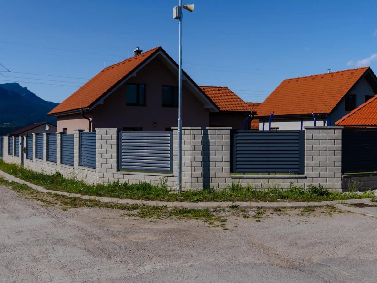 Inšpirácia moderného plotu 14