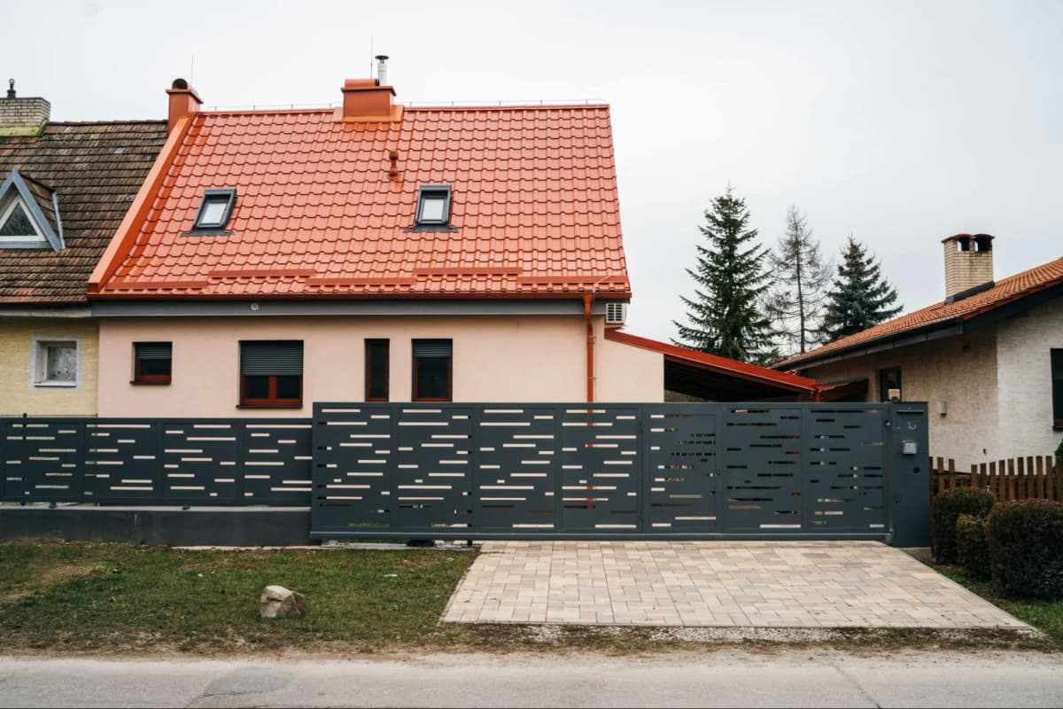 Inšpirácia moderného plotu 8