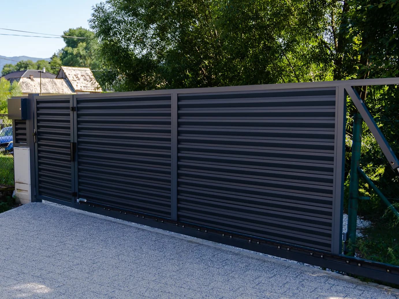 Vchodové brány do dvora : Ako si vybrať a aká je ich cena?